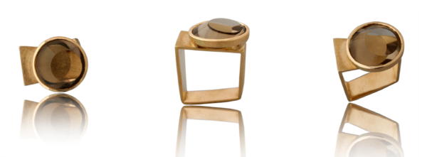 rspecial anillo redondo cuarzo fume
